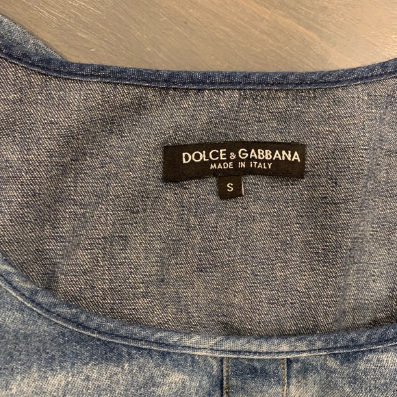 Denim & Crochet dress - Picture 3 of 8